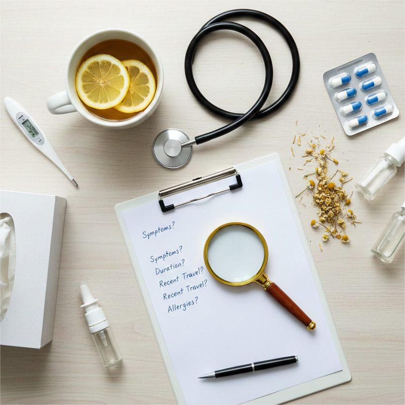 გაციება, ალერგია თუ ბაქტერიული ინფექცია? - გზამკვლევი სწორი დიაგნოსტიკისთვის